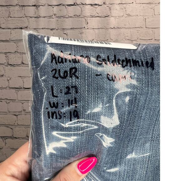 Adriano Goldschmied Stilt Roll-Up Capri Denim Jeans - Picture 5 of 5